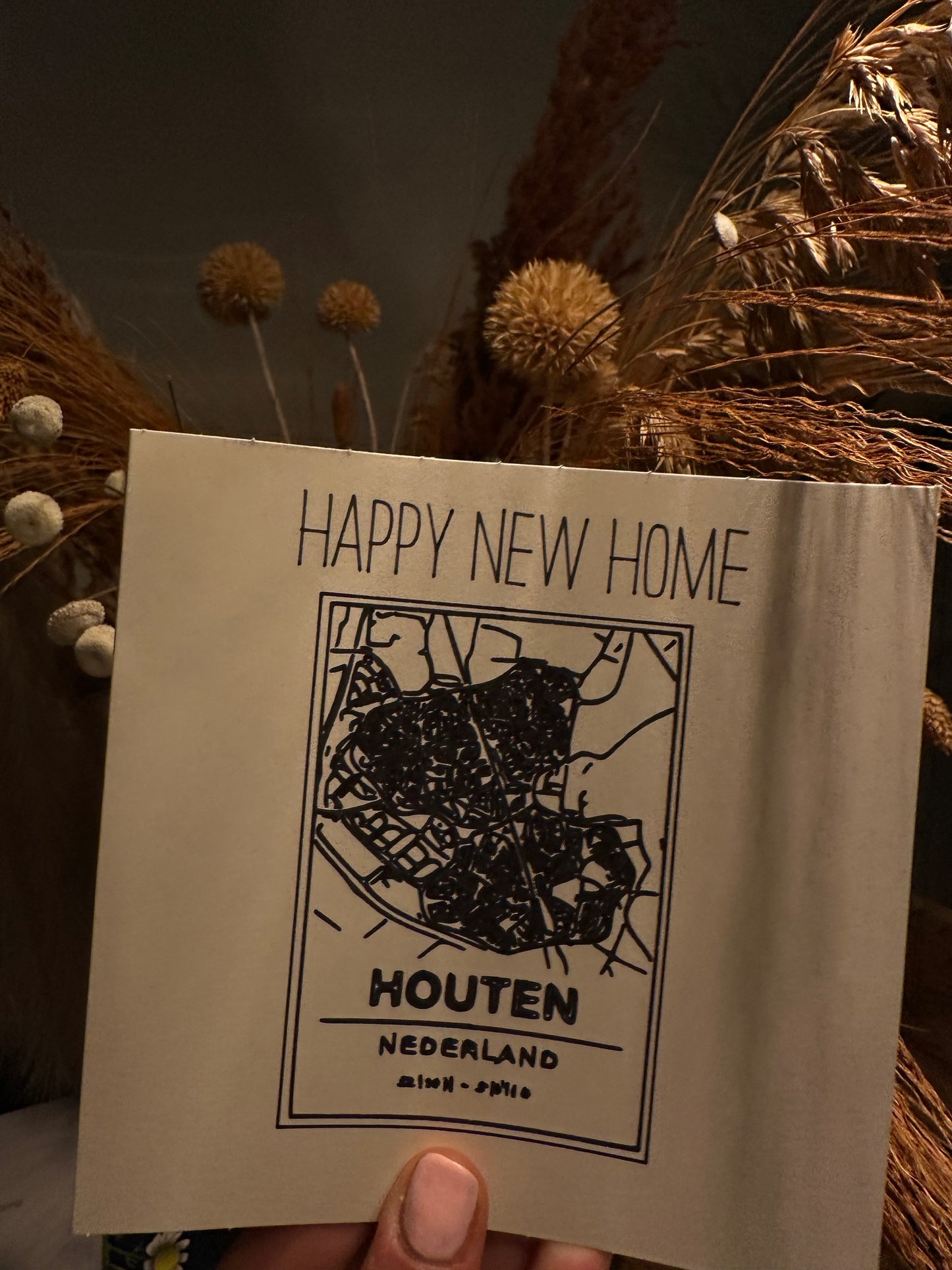 Happy New Home Kaart – Met jouw plekje op de kaart!