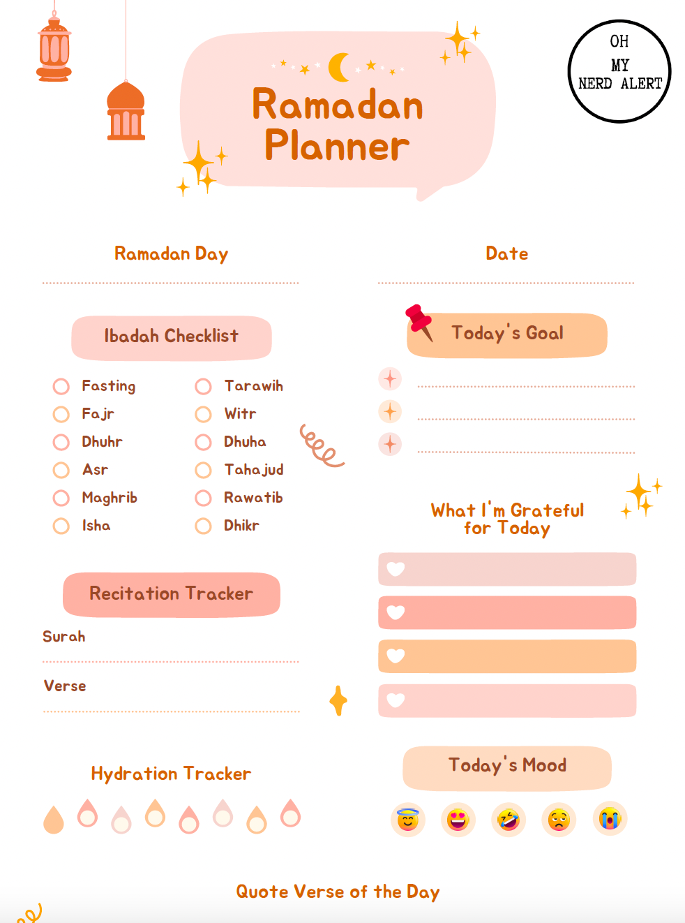 Downloadbare Templates voor je Croc Planner