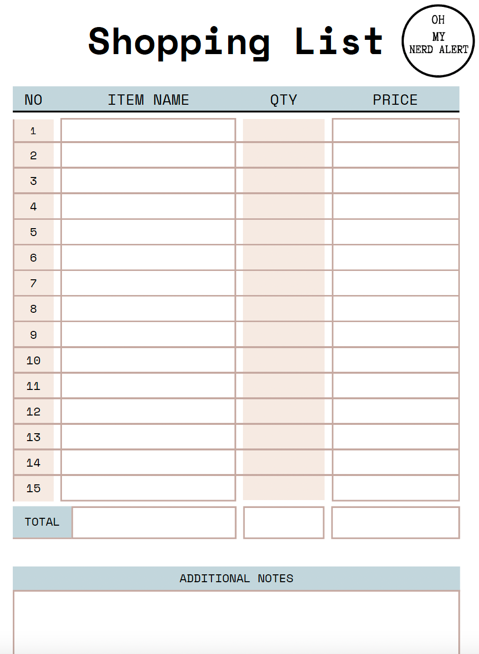 Downloadbare Templates voor je Croc Planner