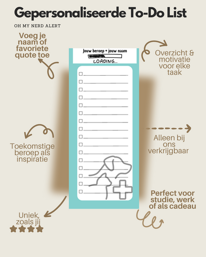 Personalized To-Do List, Your To Do
