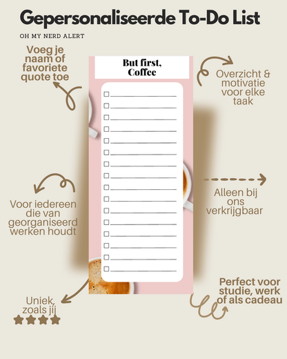 Personalized To-Do List, Your To Do