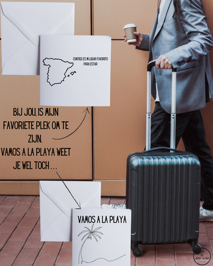 Gepersonaliseerde Kaart met Bestemming