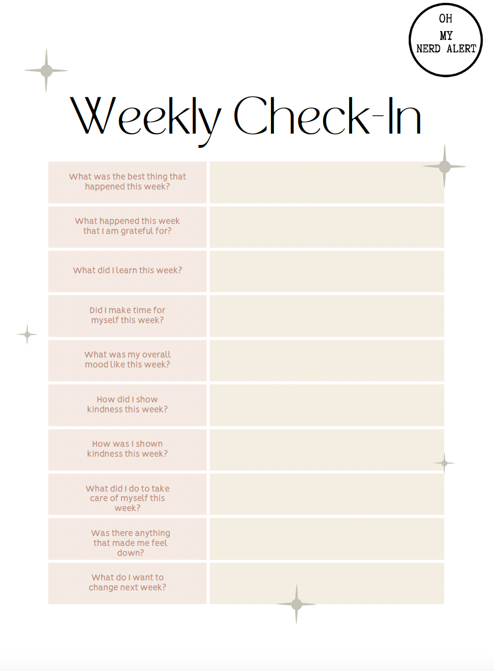 Downloadbare Templates voor je Croc Planner